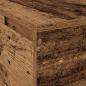 Preview: Stauraumbettgestell Altes Holz 120x200 cm