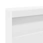 Preview: Bücherregalbett Weiß 160x200 cm engineered Wood