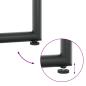 Preview: 22-tlg. Garten-Essgruppe mit Kissen Stahl und Textilene