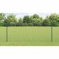 Preview: Zaunpfosten 22 Stk U-Profil Grün 140 cm Stahl