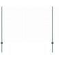 Preview: Zaunpfosten 44 pcs U-Kanal Grün 200 cm Stahl