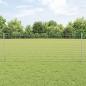 Preview: Eingebetteter Zaunpfosten 22 stk. Silber 120 cm
