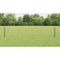 Preview: Euro-Zaun mit Pfosten 10 x 0,4 m PVC-beschichteter Stahl Grau