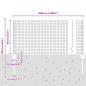 Preview: geschweißter Drahtzaun mit 22 U-Stäben Grün 0,6x50 m Stahl