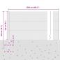Preview: Zaunpfosten 22 Stk. U-Channel Grau 160 cm Stahl, Sechseck-Zaun Grau 1.6x25 m Stahl