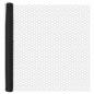 Preview: Zaunpfosten 22 Stk. U-Channel Grau 160 cm Stahl, Sechseck-Zaun Grau 1.6x25 m Stahl