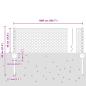 Preview: Zaunpfosten 5 Stk U-Profil 40 cm Galvanisierter Stahl, Sechseckzaun 0,4 x 10 m Galvanisierter Stahl