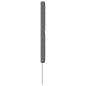 Preview: Kopfteil Einfarbig Hellgrau 140 cm Cordstoff