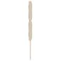 Preview: Kopfteil mit Knopfheftung Creme 80 cm Stoff