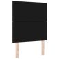 Preview: Kopfteil Rautenblock Design Dunkelbraun 80 cm Stoff, Kopfteil Rautenblock Design Dunkelbraun 160 cm Stoff
