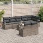 Preview: Sofa Set 9 stk. Grau [Synthetisch]: Poly Rattan