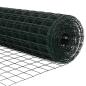 Preview: Euro-Zaun mit 7 Pfosten 0.8x10 m Feuerverzinkter Stahl Grün
