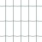 Preview: Euro Zaun mit 7 Pfosten 1.6x10 m Verzinkter Stahl Grün