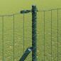 Preview: Euro Zaun mit 7 Pfosten 1.5x10 m Verzinkter Stahl Grün