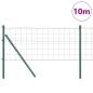 Preview: Euro Zaun Bodenbefestigung 10 x 0,8 m PVC-beschichteter Stahl