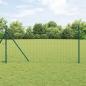 Preview: ARDEBO.de - Euro Zaun Set mit 2 Grün Pulverbeschichteter Stahl 10 x 1,2 m