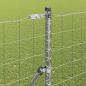 Preview: Euro Zaun mit 7 Pfosten 1,5x10 m Verzinkter Stahl