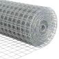 Preview: Euro Zaun mit 13 Pfosten 0.8x25 m galvanisierter Stahl