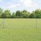 Preview: ARDEBO.de - Euro Zaun mit 13 Pfosten 0,4x50 m Verzinkter Stahl