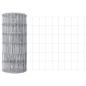 Preview: Bodenmontierter Euro-Zaun 50 x 0,6 m Verzinkter Stahl Silber