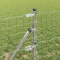 Preview: Euro Zaun mit 13 Pfosten 0.4x50 m galvanisierter Stahl