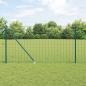 Preview: ARDEBO.de - Euro Zaun Set von 2 Grün Metall 25 x 1,0 m Langlebig