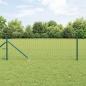 Preview: ARDEBO.de - Euro Zaun Set von 2 Grün Metall 25 x 0,8 m Langlebig