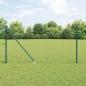 Preview: ARDEBO.de - Euro Zaun Set aus 2 Grün Metall 25 x 1.0 m Erweiterbar
