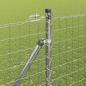Preview: Euro Zaun mit 7 Spike-Posts 1.5x10 m Verzinkter Stahl