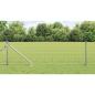 Preview: ARDEBO.de - Eurozaun mit 7 Spike-Posts 0.6x10 m Verzinkter Stahl