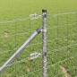 Preview: Eurozaun mit 13 Stachelpfählen 1x25 m Verzinkter Stahl