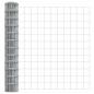 Preview: Euro Zaun mit 13 Stachelpfosten 1,2x25 m Galvanisierter Stahl