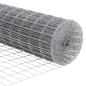 Preview: Euro Zaun mit 13 Spitzenpfählen 0.4x50 m Galvanisierter Stahl