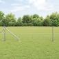 Preview: Euro Zaun mit 13 Spitzenpfählen 0.4x50 m Galvanisierter Stahl