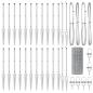 Preview: Euro Zaun mit 13 Spike-Posts 0,4x50 m galvanisierter Stahl