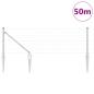 Preview: Euro Zaun mit 13 Spike-Posten 0.6x50 m verzinkter Stahl