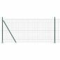 Preview: Euro-Zaun mit Betonsockel 10 x 0,8 m PVC-beschichteter Stahl