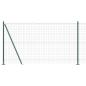 Preview: Eurozaun mit Betonfundament 10 x 1,2 m PVC-beschichteter Stahl