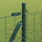 Preview: Eurozaun mit Betonfundament 10 x 0,8 m PVC-beschichteter Stahl