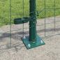 Preview: Euro-Zaun mit Betonsockel 50 x 0,4 m PVC-beschichteter Stahl