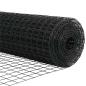 Preview: Euro Zaun mit 7 Flanschteilen 0.4x10 m galvanisierter Stahl