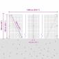 Preview: Euro-Zaun mit Betonsockel 10 x 1,5 m PVC-beschichteter Stahl