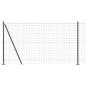 Preview: Eurozaun mit Betonfundament 10 x 1,2 m PVC-beschichteter Stahl