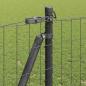 Preview: Euro-Zaun mit Betonsockel 10 x 1,2 m PVC-beschichteter Stahl