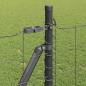 Preview: Eurozaun Set aus 2 Grau Metall 10 x 1 m Langlebig Zaun