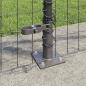 Preview: Eurozaun mit 13 Flanschen 0.8x25 m feuerverzinkter Stahl