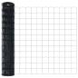 Preview: Euro Zaun mit 13 Flanschaposts 1.2x25 m Verzinkter Stahl