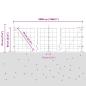 Preview: Euro-Zaun mit 13 Flanschpfosten 0,6x50 m verzinkter Stahl