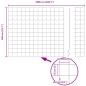 Preview: Euro Zaun mit 7 Flanschpfosten 1.4x10 m verzinkter Stahl