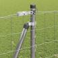 Preview: Euro Zaun mit 7 Flansche Posts 1.2x10 m Verzinkter Stahl